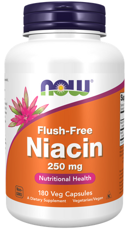 Niacyna flush-free (Niacin) 250 mg (180 kaps.)