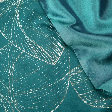 OBRUS BLINK 16 35 X 180 CM CIEMNOTURKUSOWY