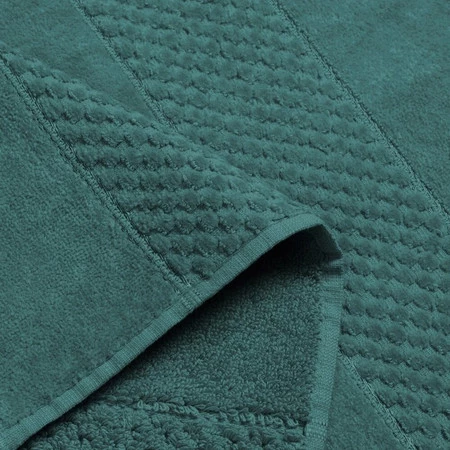 DYWANIK ŁAZIENKOWY JESSI 50 X 70 CM CIEMNOZIELONY