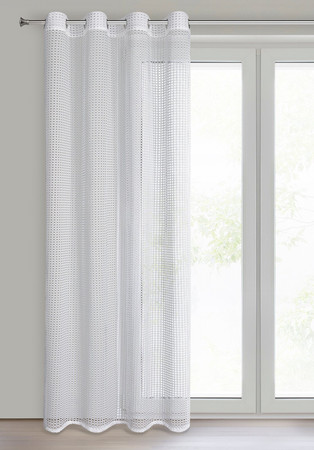 FIRANA GOTOWA NERI 140 X 250 CM BIAŁY