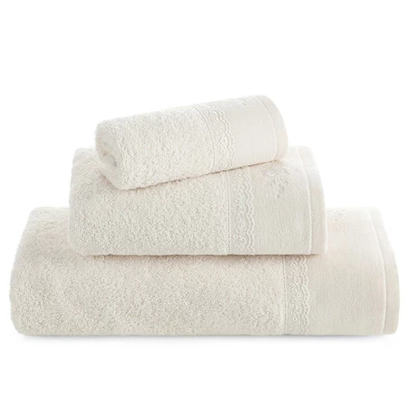 Ręcznik Sisi (02) 70 x 140 cm, Kremowy