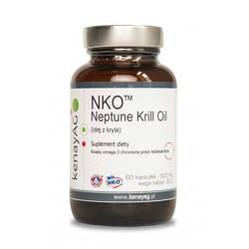 KENAY Olej z kryla NKO Neptune Krill Oil na wsparcie układu sercowo-naczyniowego i uzupełnienie diety w kwasy omega-3 60 kaps.