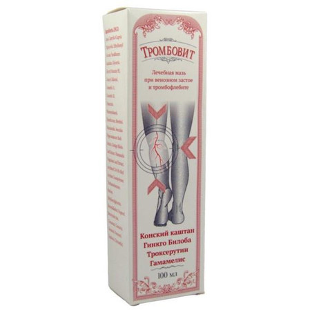 Ukraińskie Kosmetyki Trombofit 100 Ml