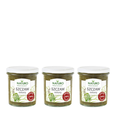 Zestaw: 3x Szczaw siekany 320 g