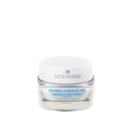Orientana Hydro Nawilżenie Krem Regulujący Sebum Tremella Niacynamid Pore out, 50ml
