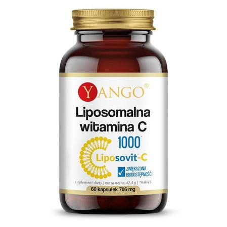 Yango Liposomalna Witamina C na wsparcie układu odpornościowego 60 kaps.