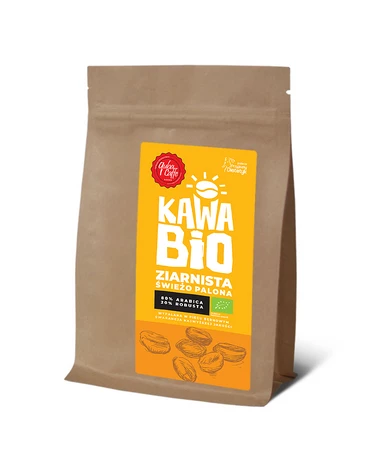 KAWA ZIARNISTA ARABICA/ROBUSTA 80/20 BIO 250g