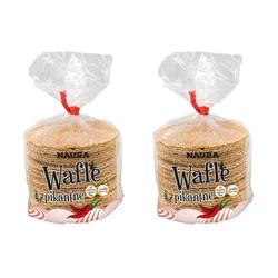 Zestaw 2x Wafle owsiane pikantne 100 g