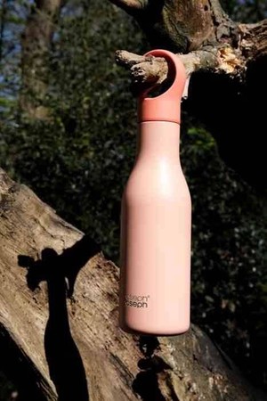 JJ - Butelka termiczna stalowa 500ml Loop™, koralo