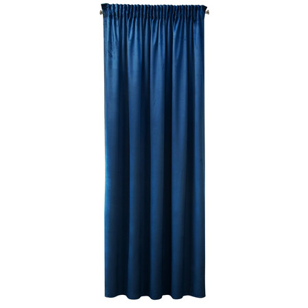ZASŁONA GOTOWA SIBEL NA TAŚMIE 140 X 270 CM GRANATOWY