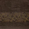Ręcznik Nika (04), 50 x 90 cm, Brązowy