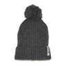 Lodger Czapeczka z wełny merino 100% grafitowa Pigeon 6-12m