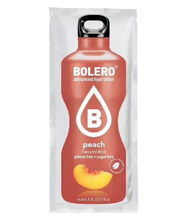 Bolero Peach 9g napój w proszku bez cukru