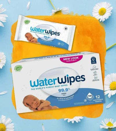 WaterWipes BIO - Chusteczki nawilżane wodne - 12x60szt.