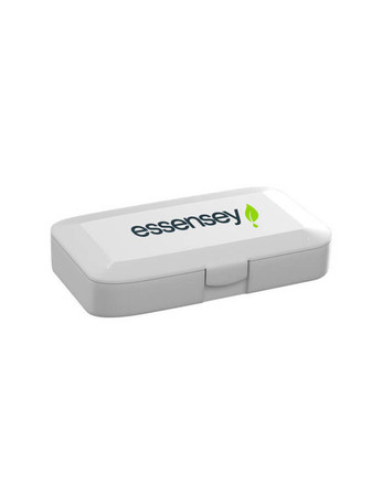 Essensey Pillbox na tabletki kolor biały