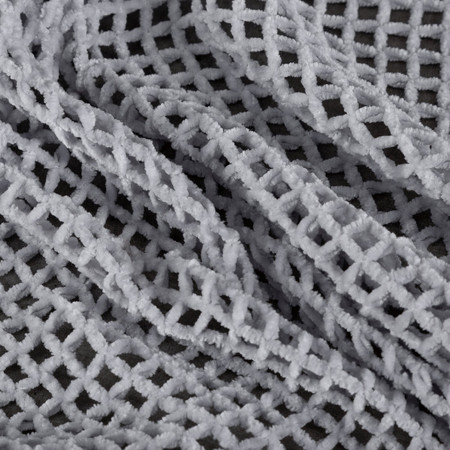 FIRANA GOTOWA NELI 140 X 250 CM SREBRNY