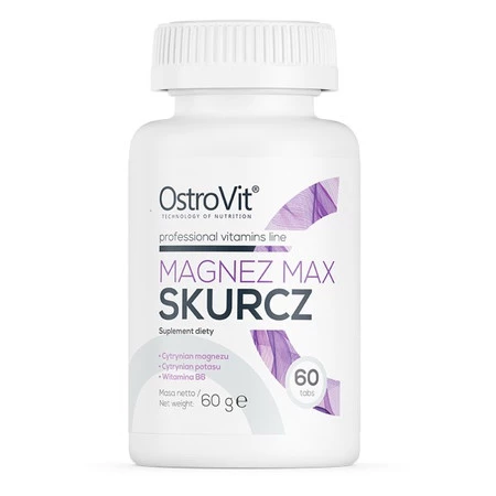 Zestaw 2x OSTROVIT Magnez Max Skurcz 60 tabl.