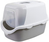 STEFANPLAST CATHY Easy Clean Kuweta z filtrem Biała-Szara