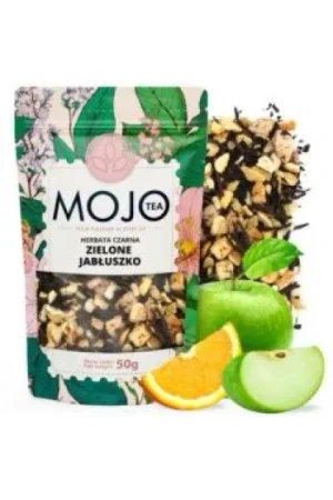 MOJO TEA Herbata czarna Zielone jabłuszko 50 g