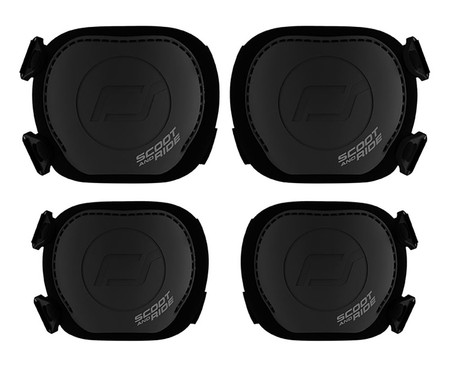 SCOOTANDRIDE Zestaw ochraniaczy dla dzieci S Black