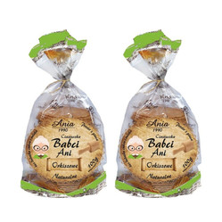 Zestaw: 2x Ania − Ciasteczka babci Ani orkiszowe B/C − 100 g