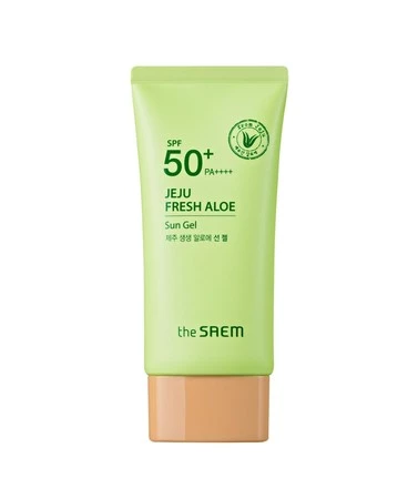 The SAEM Jeju Fresh Aloe Krem-żel przeciwsłoneczny SPF50+   50g