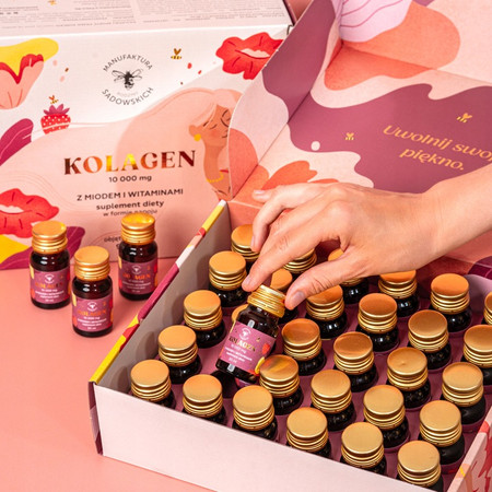 Pasieki Rodziny Sadowskich Kolagen Premium 10 000 mg 30ml x30