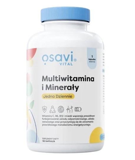 Osavi Multiwitamina i Minerały Jedna Dziennie - 60 kaps. - Nabea.pl