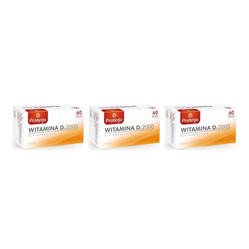Zestaw: 3x Protego witamina D 2000 60 kaps.