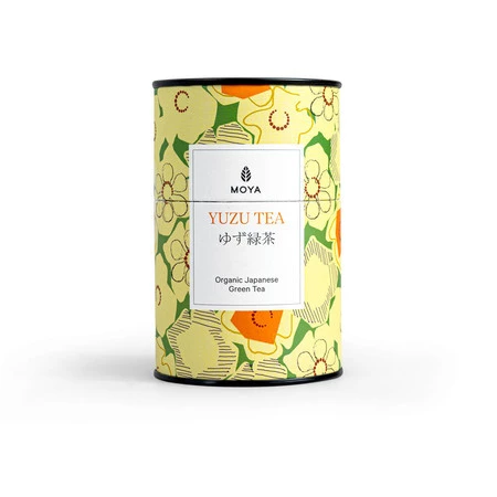 HERBATA ZIELONA YUZU JAPOŃSKA BIO 60 g - MOYA MATCHA