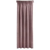ZASŁONA GOTOWA SIBEL NA TAŚMIE 140 X 270 CM PUDROWY RÓŻ