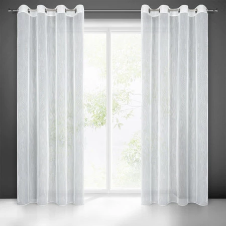 FIRANA GOTOWA MONIC 140 X 260 CM BIAŁY