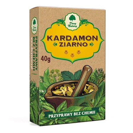 Dary natury Kardamon ziarno 40g