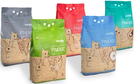 AQUAEL COMFY Pinokio Żwirek drewniany 7l