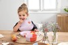 Lassig Miseczka silikonowa dla dzieci Happy Rascals Heart lavender