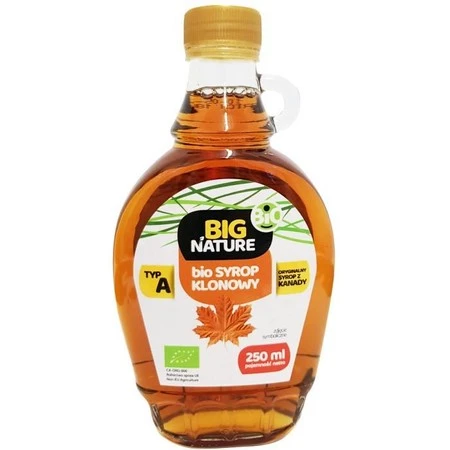 Big Nature Syrop Klonowy BIO 250 ml