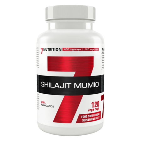 7NUTRITION SHILAJIT MUMIO 400mg na wsparcie odporności 120 kaps.