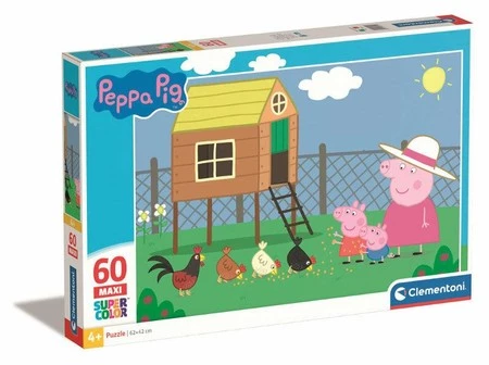 Clementoni Puzzle 60el Maxi Świnka Peppa 26590 p6