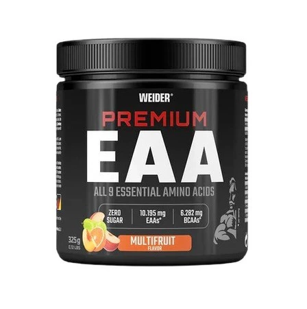 Weider Premium EAA Aminokwasy 325 g smak owoce tropikalne