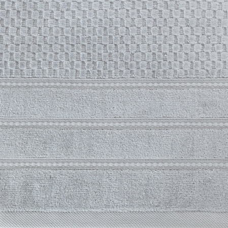 Ręcznik Adore (04), 70 x 140 cm, Srebrny