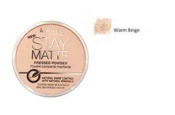 Stay Matte Long Lasting Pressed Powder puder prasowany 6 Warm Beige 14g