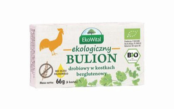 EkoWital − Bulion drobiowy w kostkach bezgl. BIO − 66 g