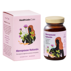 Health Labs Care Menopause Natural+ wsparcie organizmu podczas menopauzy suplement diety 60 kaps.