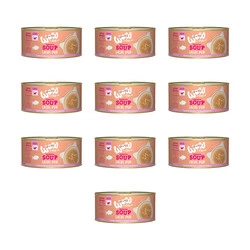 Zestaw 10x WOW CAT Suppe mit Lachs - zupa dla kota z łososiem 70g