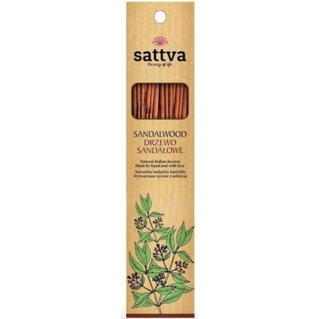 Natural Indian Incense naturalne indyjskie kadzidełko Drzewo Sandałowe 15szt