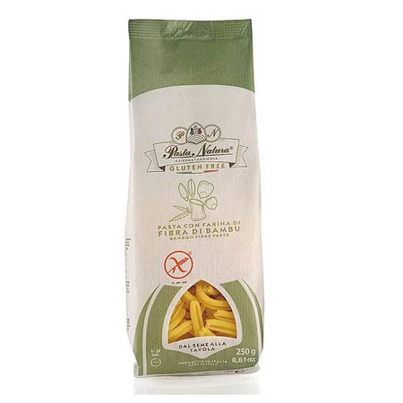 PASTA NATURA MAKARON (KUKURYDZIANO - RYŻOWY Z BAMBUSEM) CASARECCIA BEZGLUTENOWY 250 g