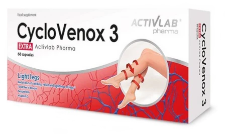 CycloVenox 3 Extra Activlab Pharma 60 kapsułek