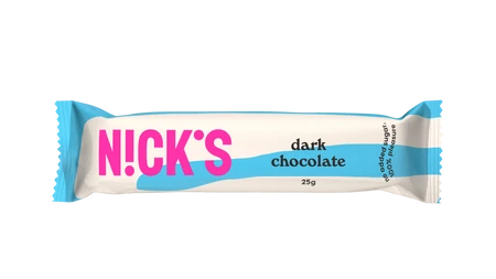 Zestaw 6x N!CK'S Nicks Baton Dark Chocolate bez cukru 25g