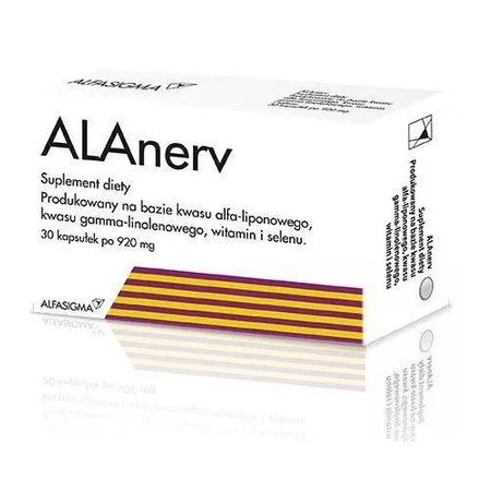 Alfasigma – ALAnerv, suplement – 30 kapsułek