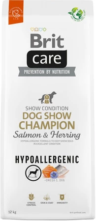 BRIT Care Dog Hypoallergenic Show CHAMPION Ryby 12kg